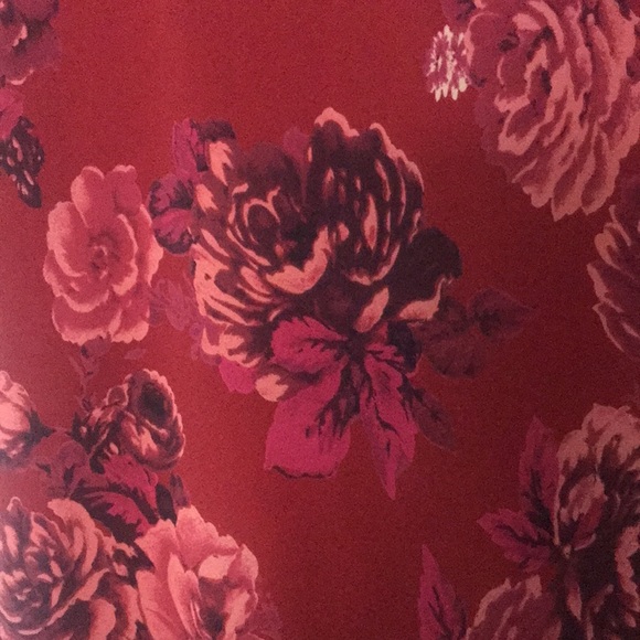 NWT Vintage Jody Red Floral Dress Size 20W - Picture 5 of 7